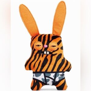 Fuggler 9" Rabid Rabbit Budgie Plush - Tiger